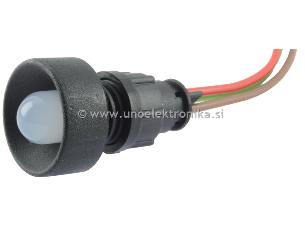 SIGNALNA LED LUČKA 12-24V DC/AC NA KABLU