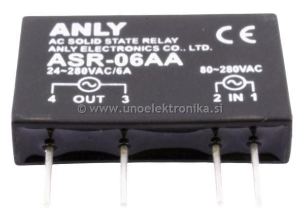 RELE SOLID STATE 6A 280VAC ZERO CROSS