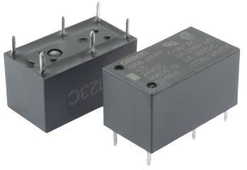 RELE 2 POLNI SUBMINI 24VDC 5A/250VAC