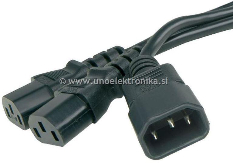 NAPAJALNO -RAZDELILNI KABEL, VTIKAČ EURO