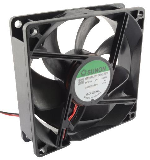 VENTILATOR 24VDC 92x92x25mm Z LEŽAJI