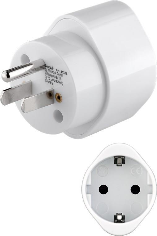 ADAPTER VTIKAČ USA 3p. NEMA 5-15