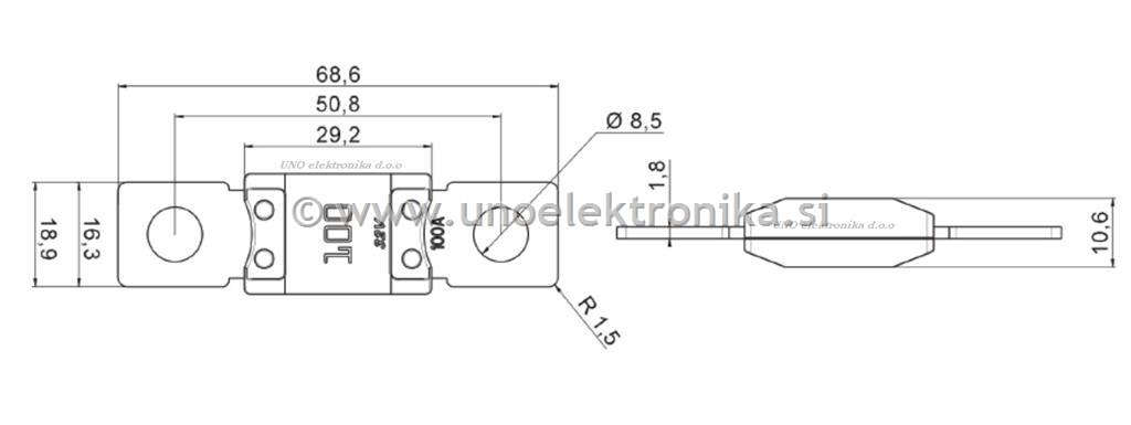 VAROVALKA SOLAR / NAVTIKA 32VDC