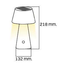 SOLARNA LED SVETILKA "BaBa" 4000K IP54