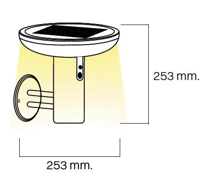 SOLARNA VRTNA LED SVETILKA IP44