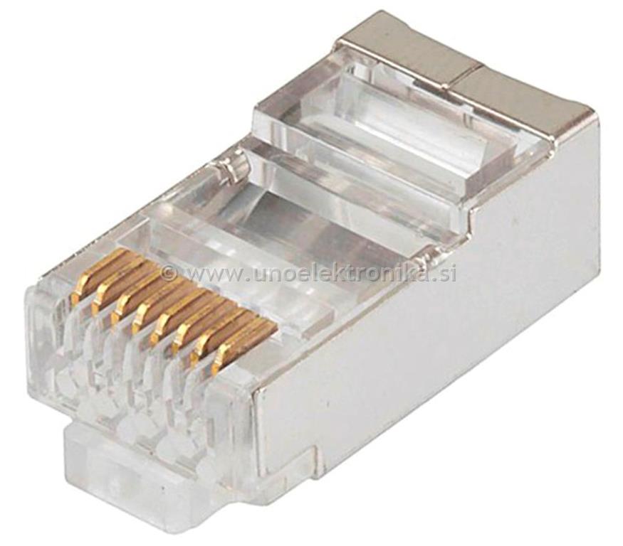 MIKROVTIKAČ RJ45 8/8 CAT6A / CAT7A