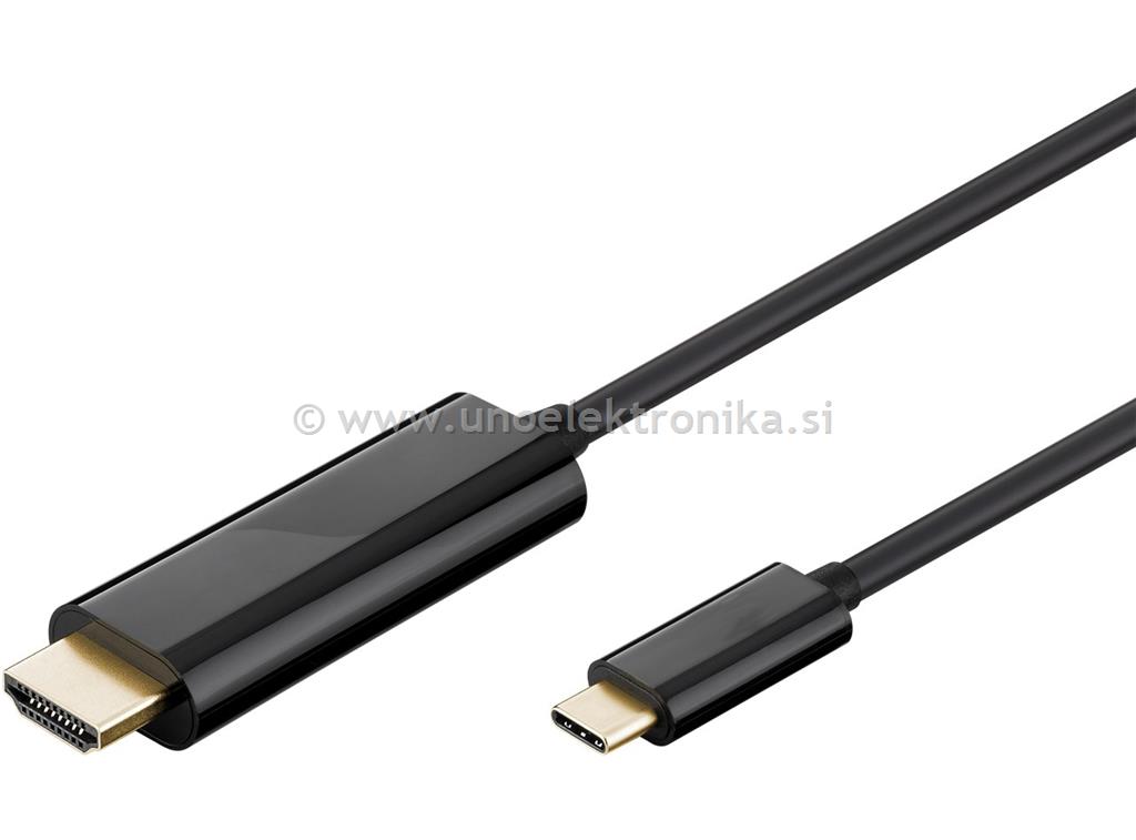 KABEL HDMI - USB C L=2m